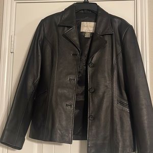 Leather jacket